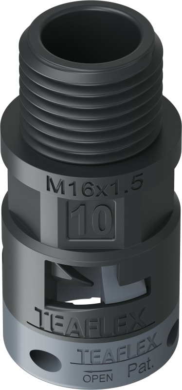 Raccordo Nero Ip66 Sm10 M16X1,5