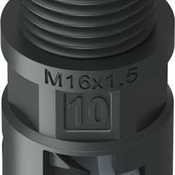 Raccordo Nero Ip66 Sm10 M16X1,5