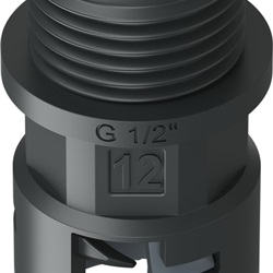 Raccordo Nero Ip66 Sm12 G 1/2