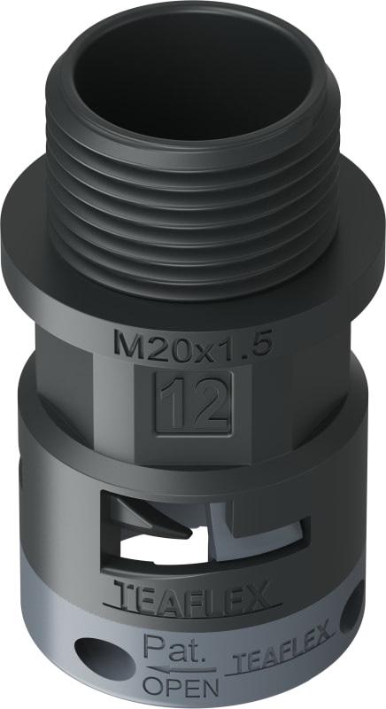 Raccordo Nero Ip66 Sm12 M20X1,5