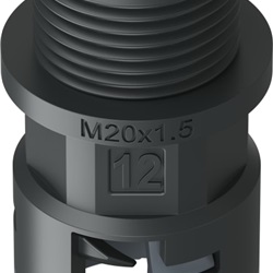 Raccordo Nero Ip66 Sm12 M20X1,5