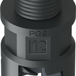 Raccordo Nero Ip66 Sm12 Pg09