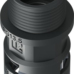 Raccordo Nero Ip66 Sm12 Pg13,5