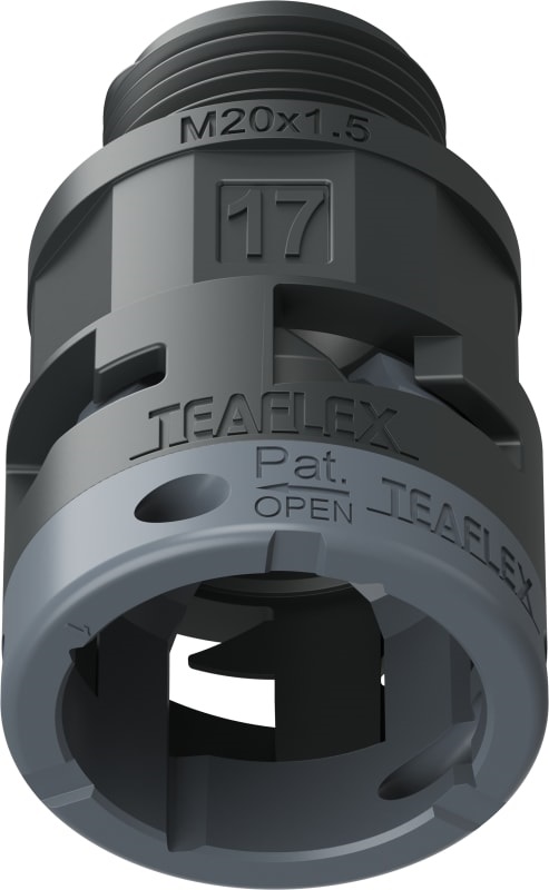 Raccordo Nero Ip66 Sm17 M20X1,5