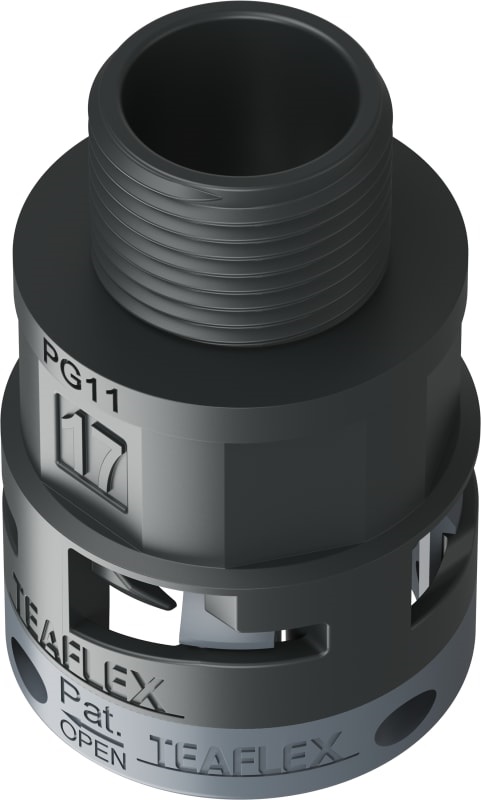 Raccordo Nero Ip66 Sm17 Pg11