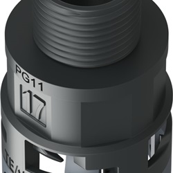 Raccordo Nero Ip66 Sm17 Pg11