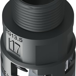 Raccordo Nero Ip66 Sm17 Pg13,5