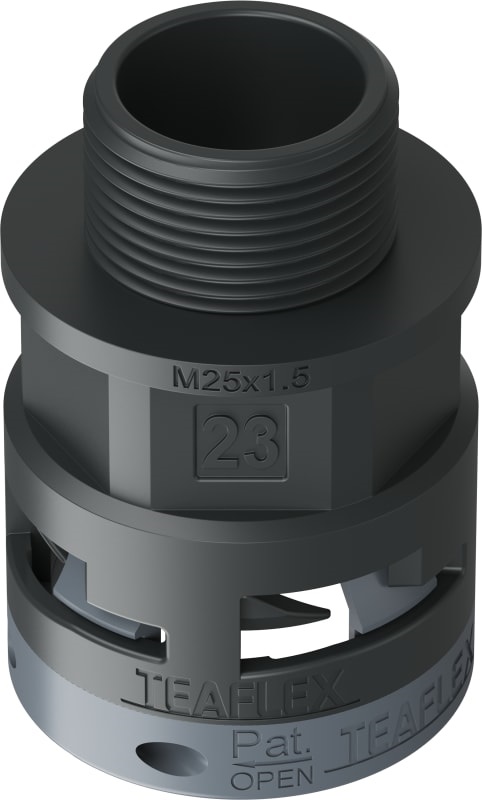 Raccordo Nero Ip66 Sm23 M25X1,5