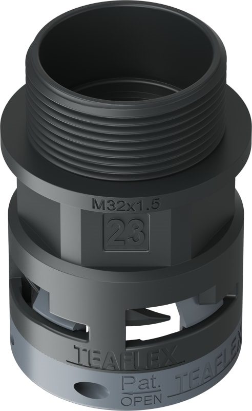 Raccordo Nero Ip66 Sm23 M32X1,5