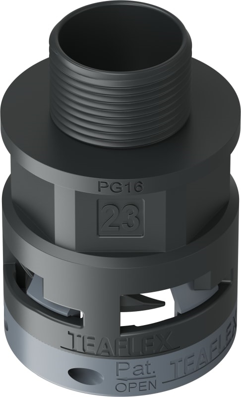 Raccordo Nero Ip66 Sm23 Pg16