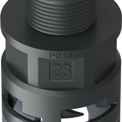 Raccordo Nero Ip66 Sm23 Pg16