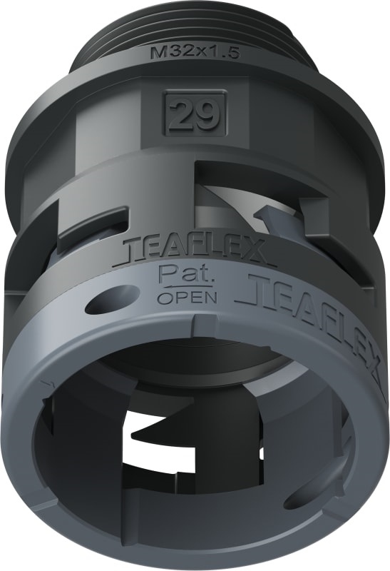 Raccordo Nero Ip66 Sm29 M32X1,5