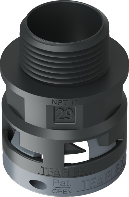 Raccordo Nero Ip66 Sm29 Npt1