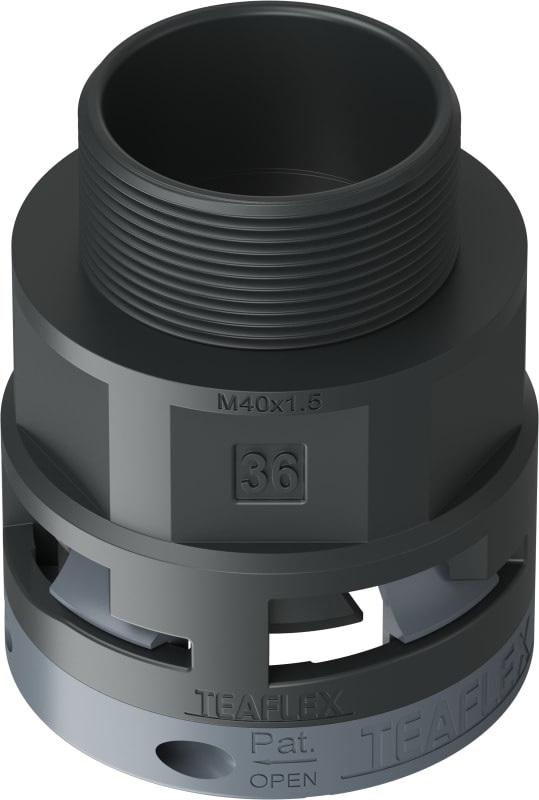 Raccordo Nero Ip66 Sm36 M40X1,5