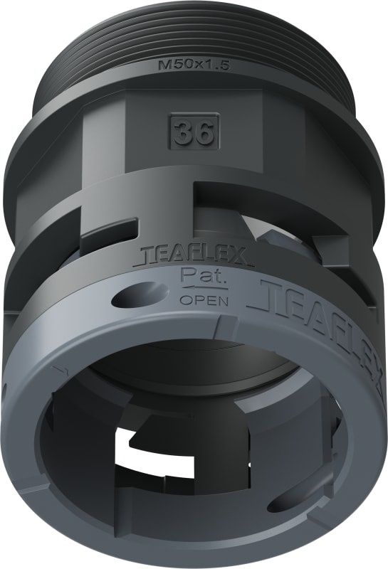 Raccordo Nero Ip66 Sm36 M50X1,5