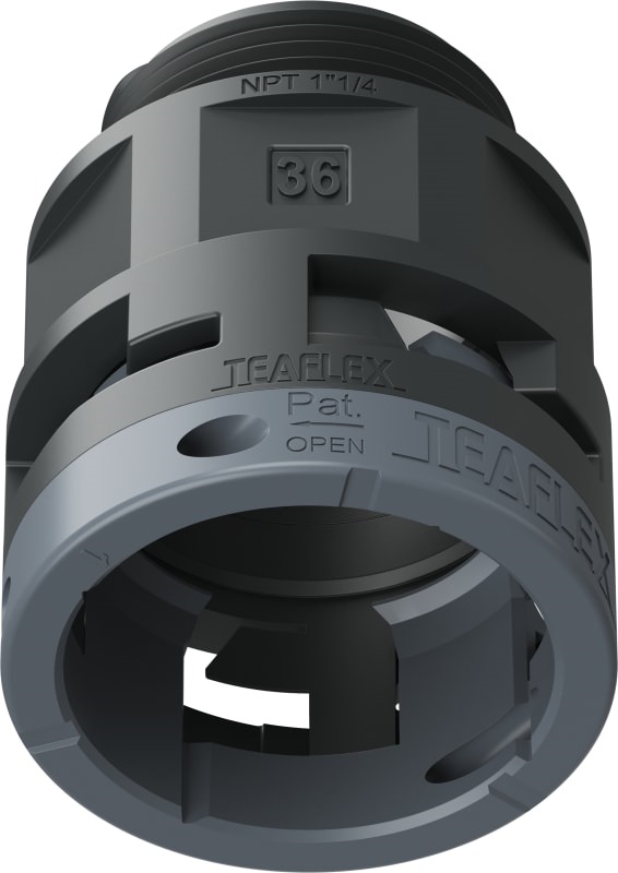 Raccordo Nero Ip66 Sm36 Npt11/4