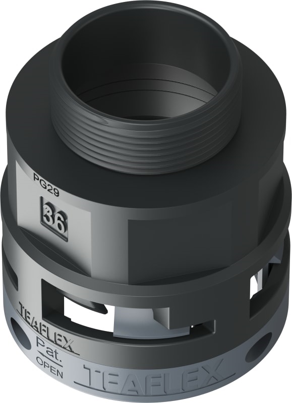 Raccordo Nero Ip66 Sm36 Pg29