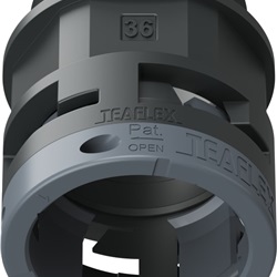 Raccordo Nero Ip66 Sm36 Pg36