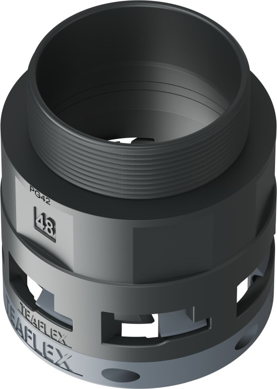 Raccordo Nero Ip66 Sm48 Pg42