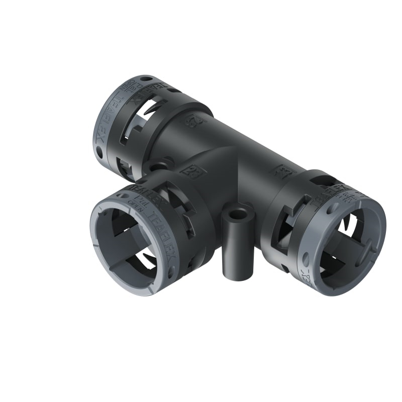 Raccordo T Nero Ip66 23-23-23