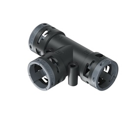 Raccordo T Nero Ip66 23-23-23