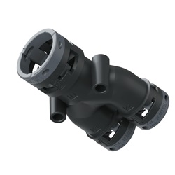 Raccordo Y Nero Ip66 23-17-17