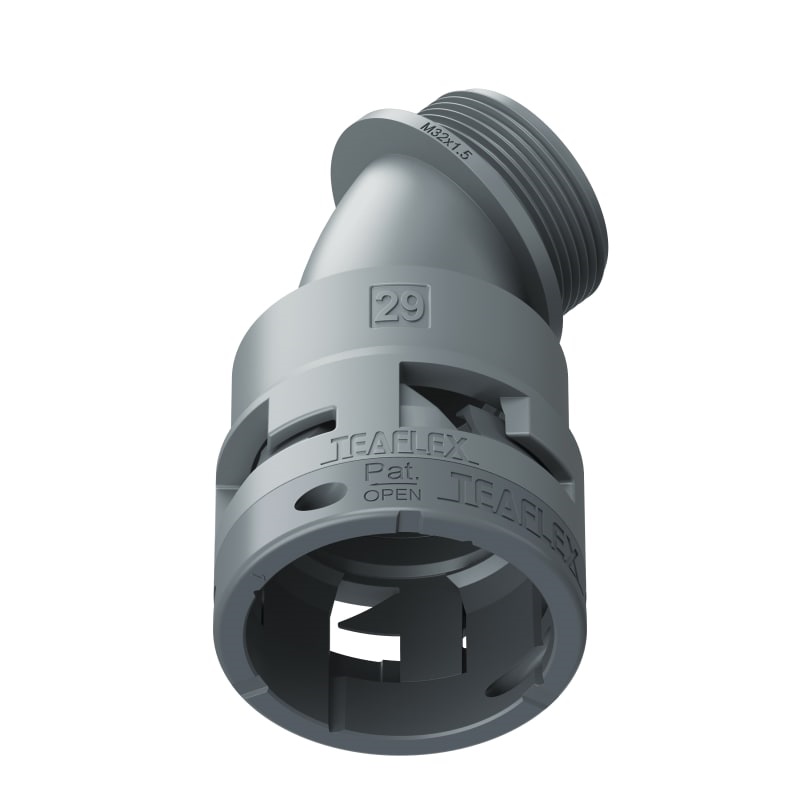 Curva 45°Ip66 Bf29 M32 Grigio