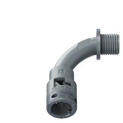 Curva 90°Ip66 Bn07 Pg07 Grigio