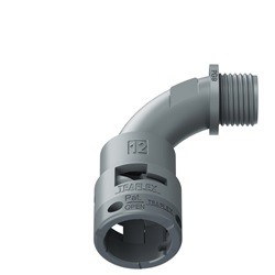 Curva 90°Ip66 Bn12 Pg09 Grigio