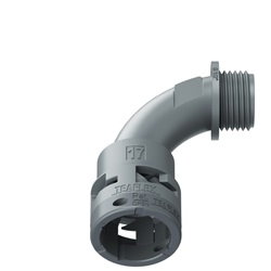 Curva 90°Ip66 Bn17 1/2Grigio