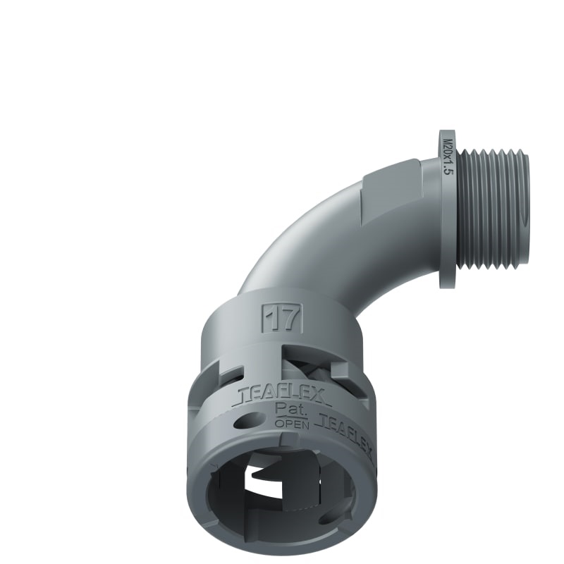 Curva 90°Ip66 Bn17 M20 Grigio