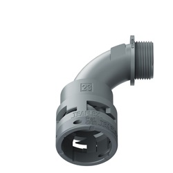 Curva 90°Ip66 Bn23 M25 Grigio