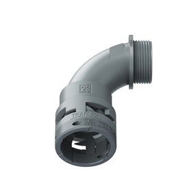 Curva 90°Ip66 Bn23 Pg21 Grigio