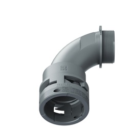 Curva 90°Ip66 Bn36 M40 Grigio