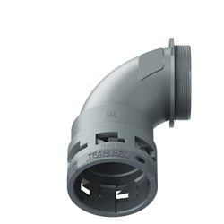 Curva 90°Ip66 Bn48 Pg48 Grigio