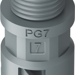 Raccordo Grigio Ip66 Sm07 Pg07