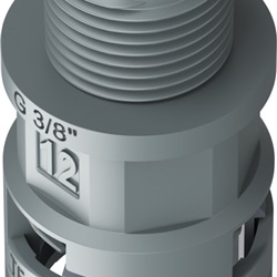 Raccordo Grigio Ip66 Sm12 G 3/8