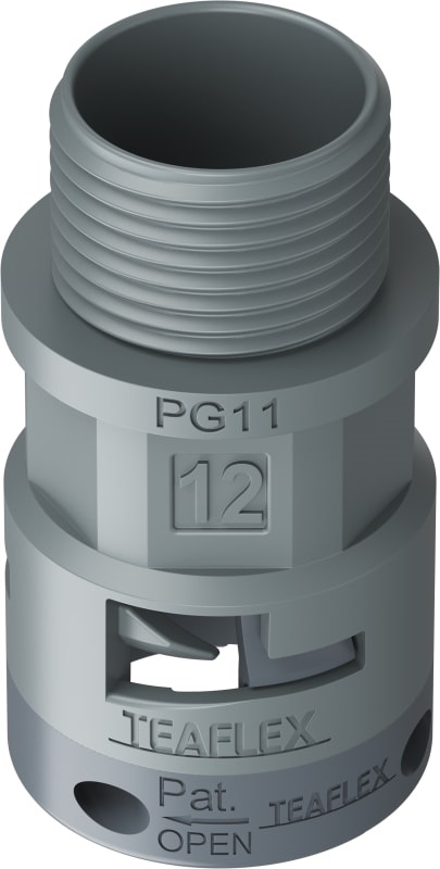 Raccordo Grigio Ip66 Sm12 Pg11