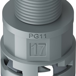 Raccordo Grigio Ip66 Sm17 Pg11