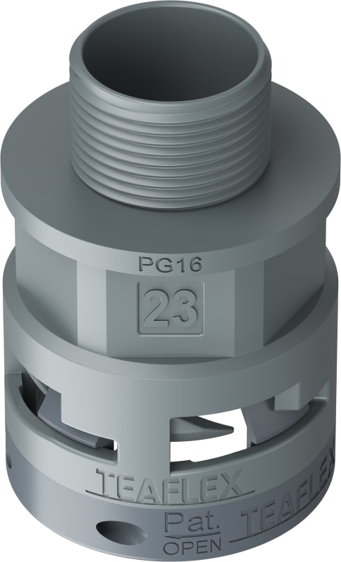 Raccordo Grigio Ip66 Sm23 Pg16