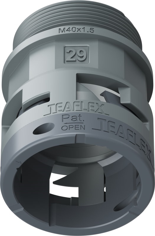 Raccordo Grigio Ip66 Sm29 M40X1,5