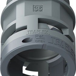 Raccordo Grigio Ip66 Sm36 M50X1,5