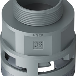 Raccordo Grigio Ip66 Sm36 Pg29