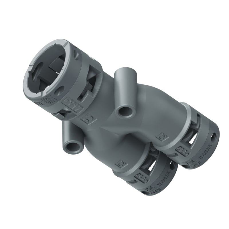 Raccordo Y Grigio Ip66 17-12-12