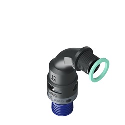 Curva 90°Ip68 Bn12 Pg09 Nero