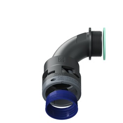 Curva 90°Ip68 Bn29 M32 Nero