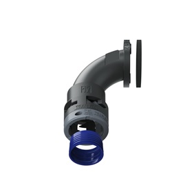 Flangia 90° Ip68 Fl17 Nero