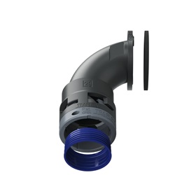 Flangia 90° Ip68 Fl29 Nero