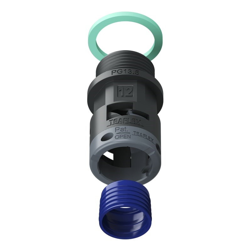 Raccordo Nero Ip68 Sm12 Pg13,5