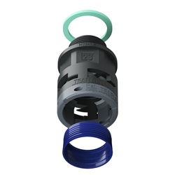 Raccordo Nero Ip68 Sm23 M25X1,5